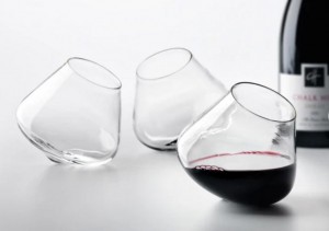 Kinetic wine glasses