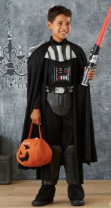 Halloween darth vader costume