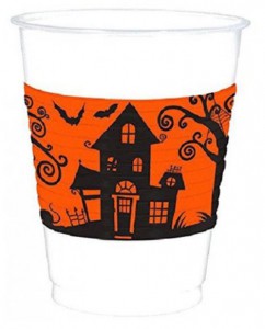 Halloween paper cups