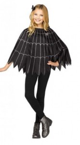 Halloween silver spider web costume
